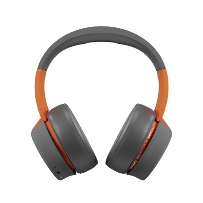 Immersive bass and crystal-clear sound with the Sonic Lamb Over-Ear Headphones in Ember gray. Featuring hybrid driver acoustics, these headphones deliver a premium listening experience for music, movies, and games.